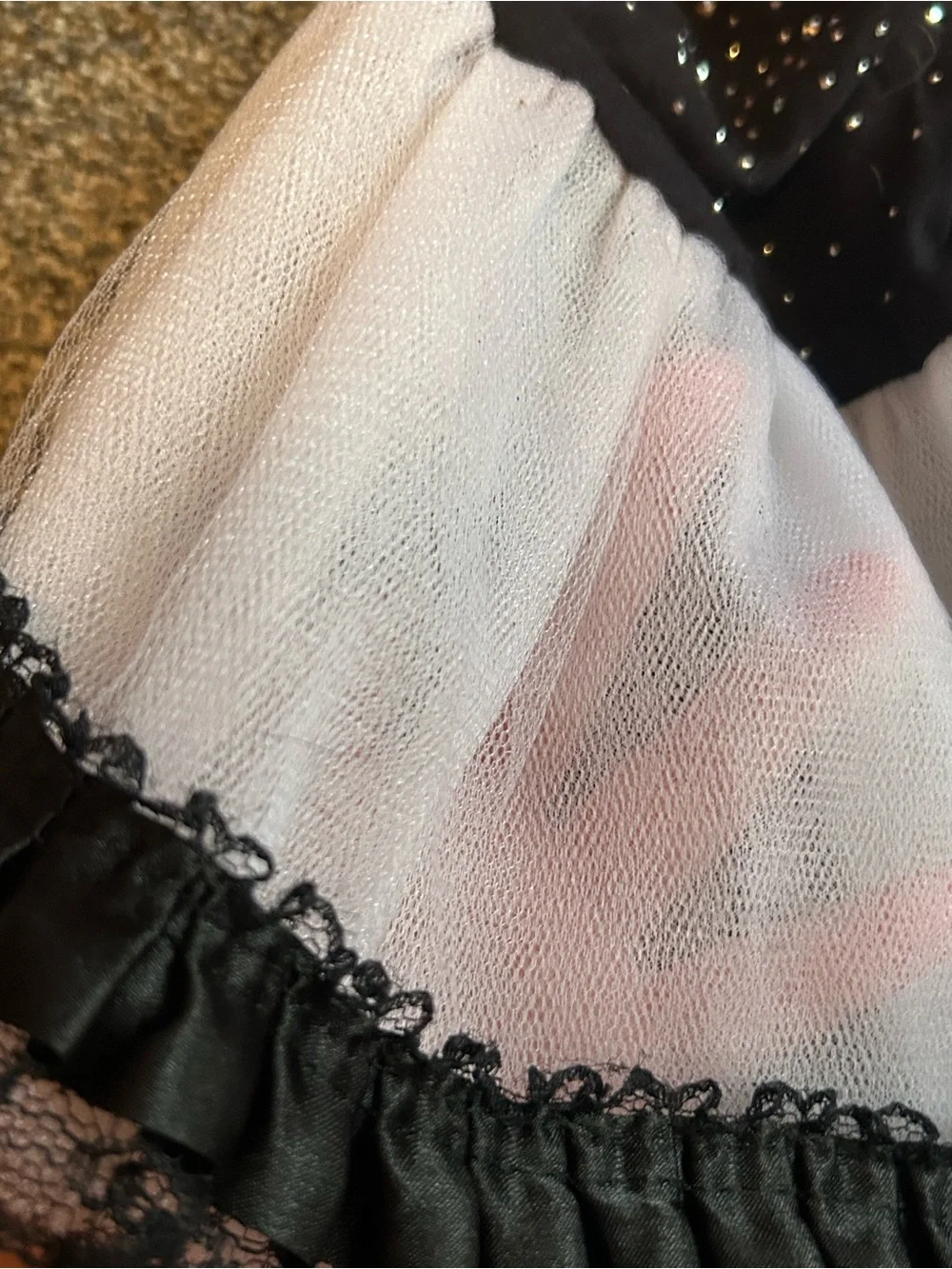 Glamorous Rhinestone Dog Tutu Dress, GC, Small, Fit 6-8 Pound Puppy, Adorable